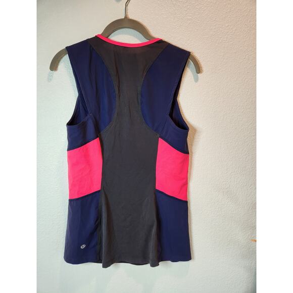 Lululemon Women’s Athletic Tank Top Size Small Black Blue Pink Gym Running - Picture 2 of 3